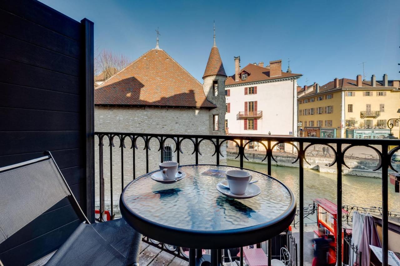 Le Balcon Perriere I - Charming Apartment With Direct View Of The Thiou Annecy Exterior photo